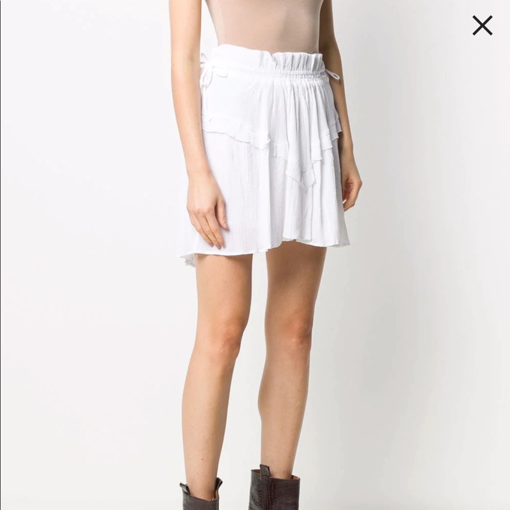Isabel Marant Etoile high-waisted ruffled skirt